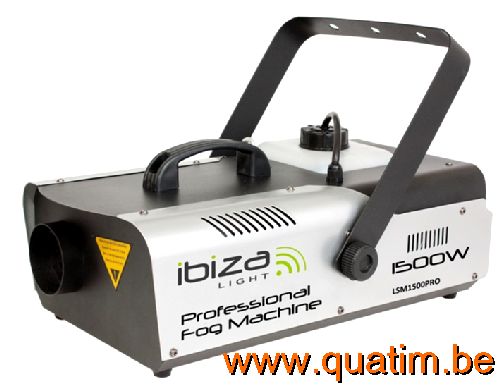 IBIZA Light LSM1500PRO PRO rookmachine 1500W DMX