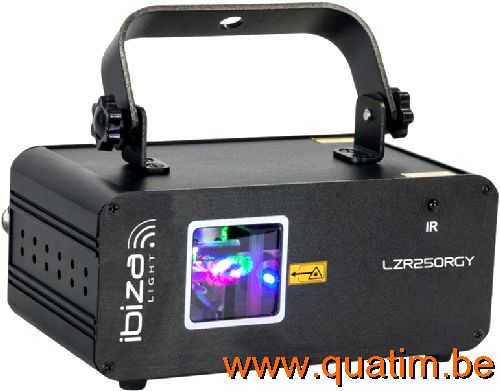 IBIZA Light LZR250RGY 250mW RGY Laser