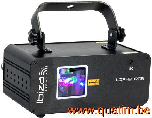 IBIZA Light LZR430RGB RGB Laser 430mW