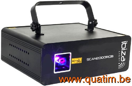 IBIZA Light SCAN2000RGB RGB laser 2000mW