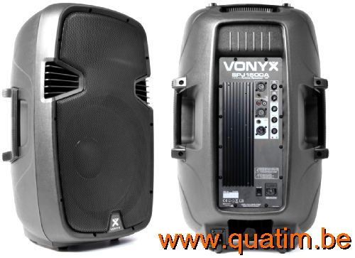 Vonyx SPJ-1500A Hi-End Actieve Speaker 15