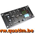 Vexus STM3030 4-Kanaals Mixer USB/MP3/BT/REC 